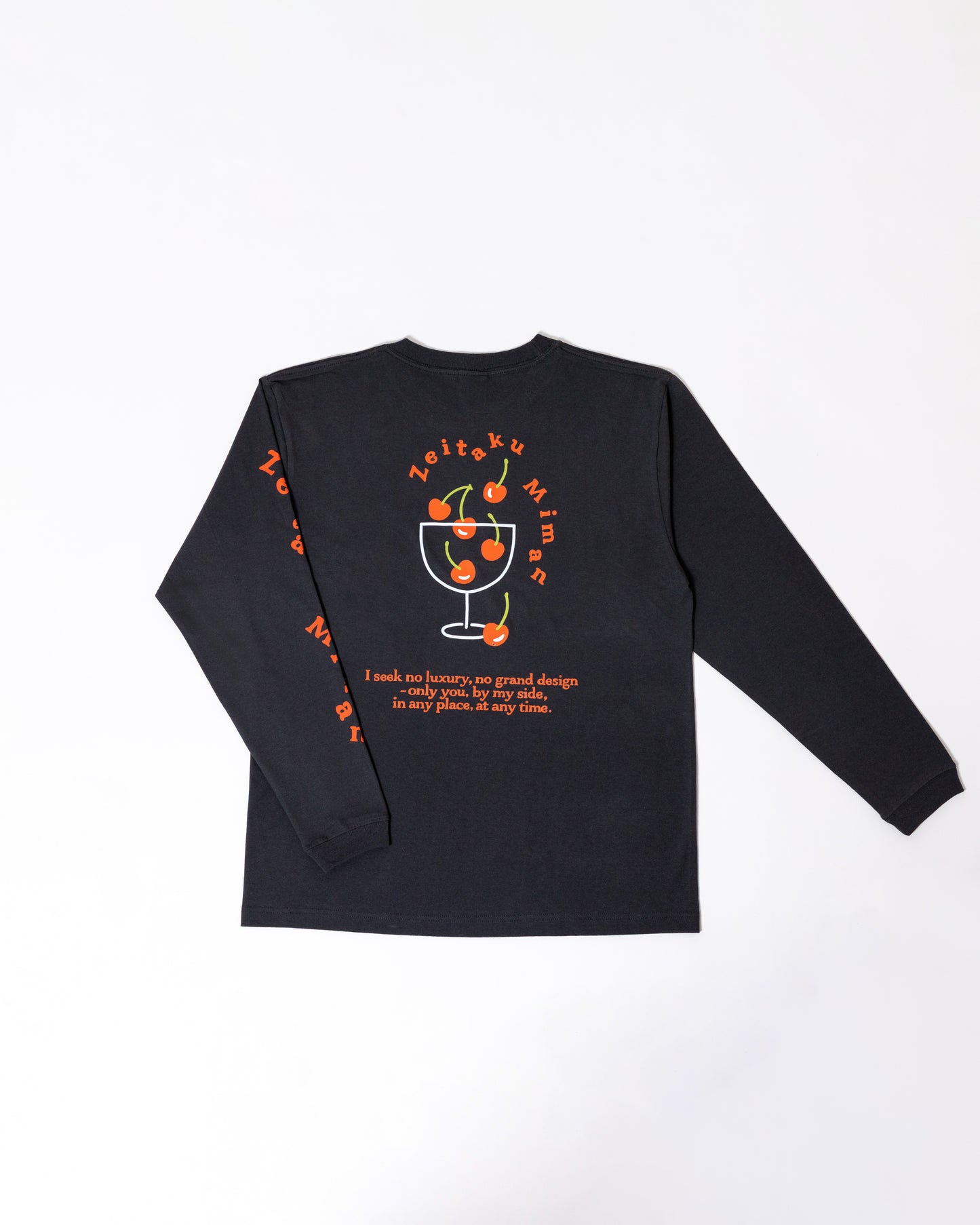 Zeitaku Miman ロングスリープシャツ